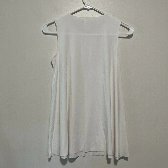 Wolford Men's White Pure Tank Top Modal Elastane Size XS - Picture 6 of 8